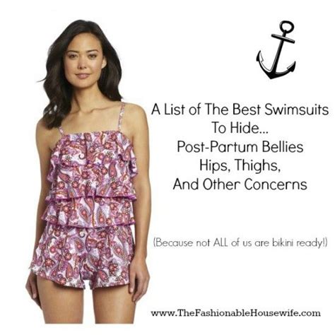 One shoulder bathing suits, like the most popular side stroke bathing suit, offer the best in compression. A list of the best swimsuits to hide post partum bellies ...