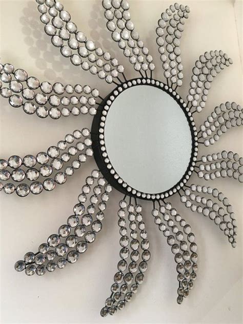 Decorative Starburst Mirrormetal Wall Mirrorwall Hanging Mirror In