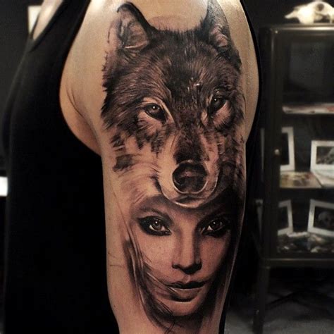 See This Instagram Photo By Glenpreece • 672 Likes Wolf Girl Tattoos
