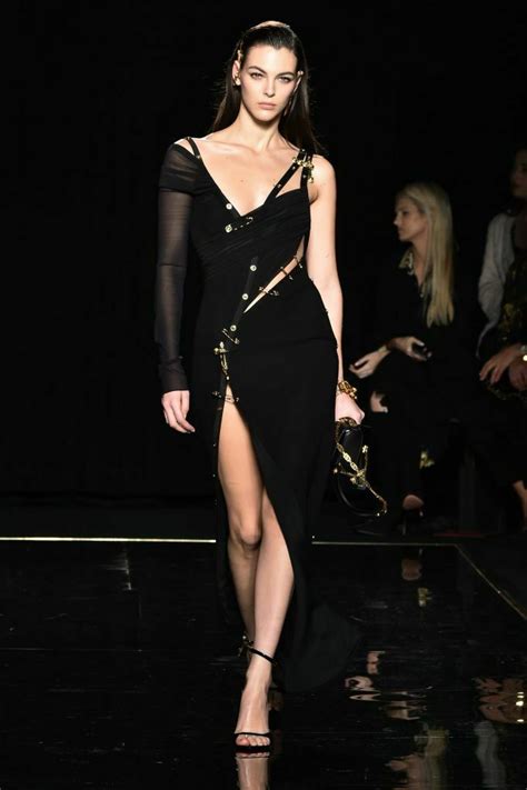 Versace Runway Safety Pin Dress Fashion Edgy Dress Versace Dress