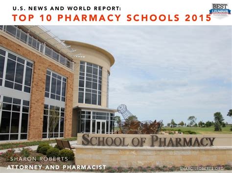 Best Pharmacy Schools In The Us In 2015