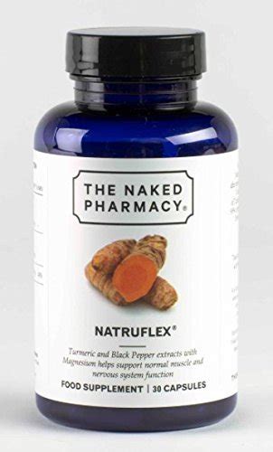 The Naked Pharmacy Natruflex High Potency Organic Turmeric 30 Capsules