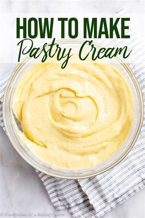 Maybe you would like to learn more about one of these? How to Make Pastry Cream | Recipe in 2020 | How to make ...