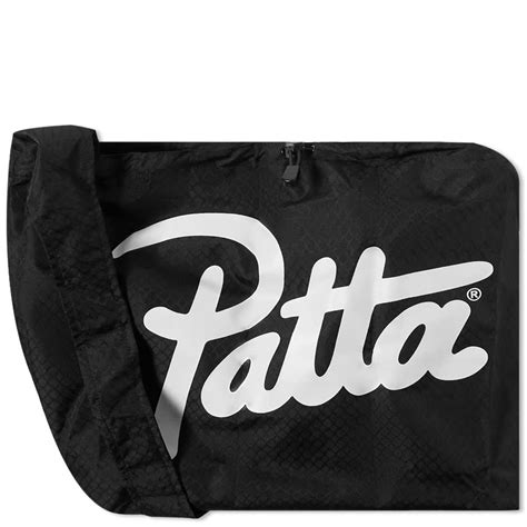 Patta Diamond Packable Tote Bag Black End Hk