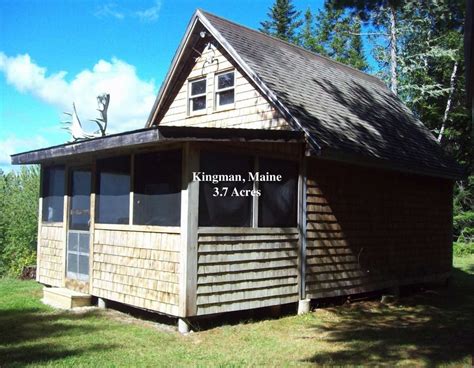Maine Cabin For Sale On 37 Acres 49k Off Market Old Houses Under 50k