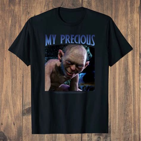 Lord Of The Rings Gollum My Precious Poster T Shirt