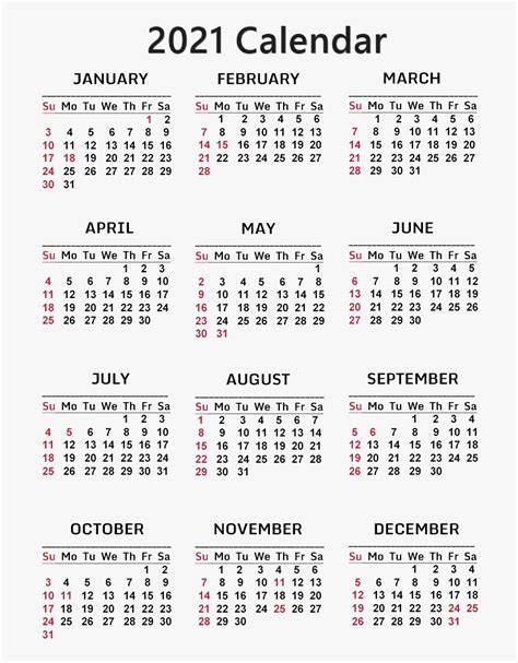 Full Moon Calendar 2021 Printable List