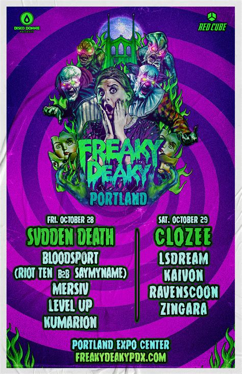 Freaky Deaky Portland 2022 Festivals Fifty Grande