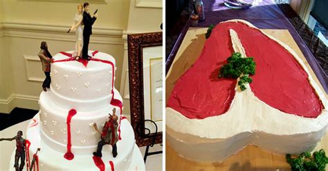 Weird Shaped Wedding Cakes