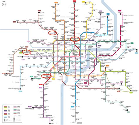 Shanghai Maglev Station Map