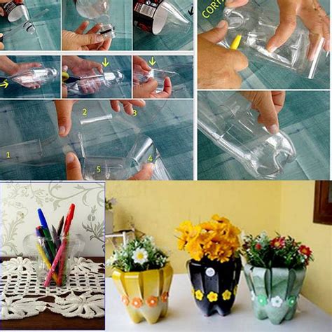 Diy Plastic Bottles Flower Vase Smiuchin