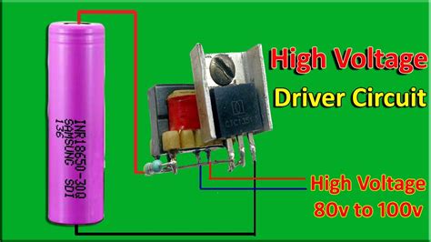 37v To High Voltage Driver Circuit Diy Led Driver Circuit Ac To Dc