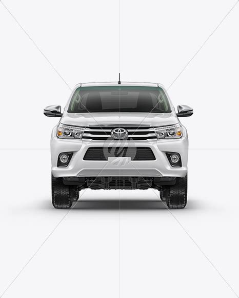 Download Toyota Hilux Mockup Front View Psd Download Free And