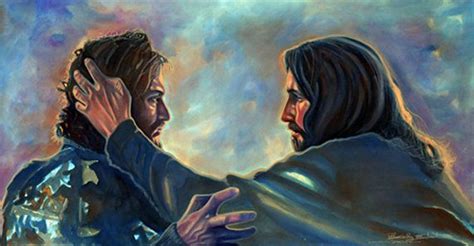Jesus Showing Amazing Grace Etsy Pintura Cristiana Arte De Jesús