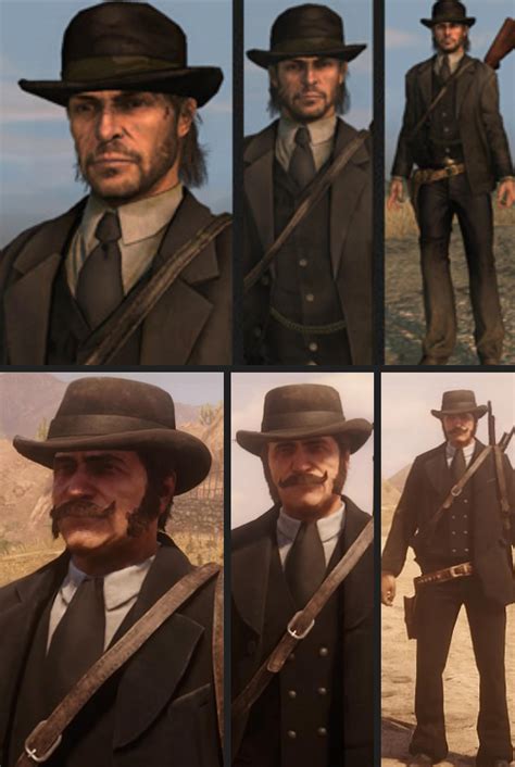 The Bureau Uniform Outfit From Rdr1 Part 6 Of My Red Dead Remade