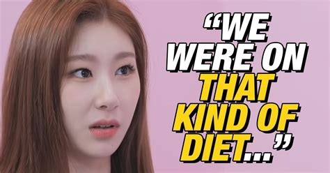 Itzys Chaeryeong Reveals The Members Had To Diet 365 Days A Year As