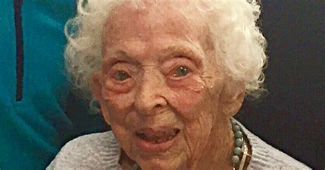 107 year old norwalk woman says her secret to a long life is good genes and a little scotch cbs