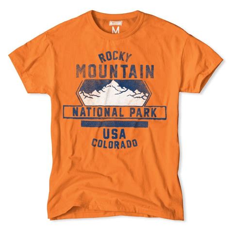 Rocky Mountain National Park Colorado T Shirt T Shirt Mens