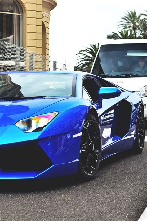 Gorgeous Blue Lamborghini Aventador Sports Cars Luxury Best Luxury