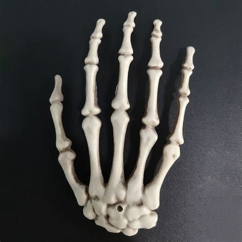Halloween Skull Skeleton Human Hand Bone Zombie Party Terror Adult