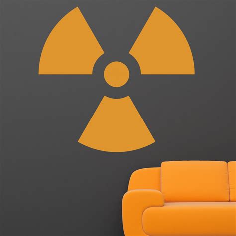Radioactive Symbol Wall Sticker Decal World Of Wall Stickers