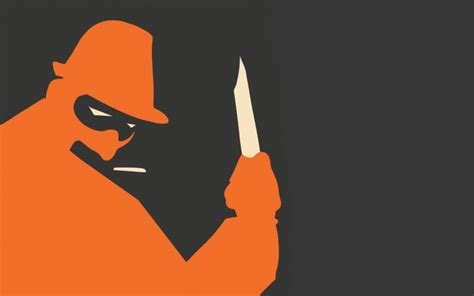 Spy Character Team Fortress 2 Minimalism Wallpapers Hd