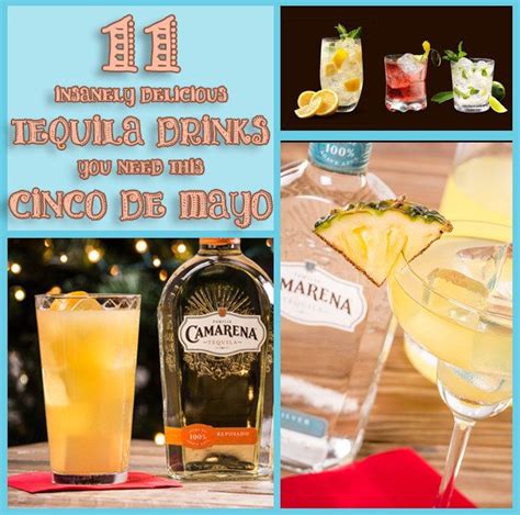 11 Insanely Delicious Tequila Drinks You Need This Cinco De Mayo Tequila Drinks Best Tequila