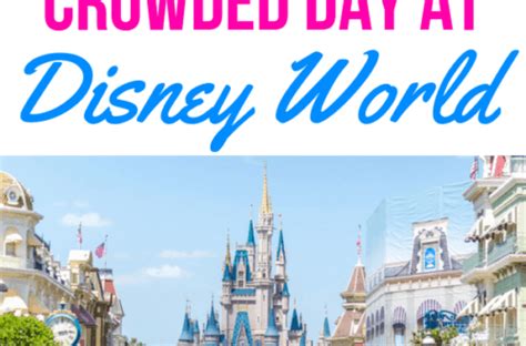 Disney World Crowds How To Survive A Crowded Day At Disney World Artofit