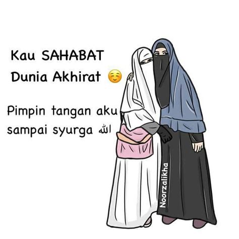 Bercadar Gambar Kartun Muslimah Berpurdah Terbaru Wallpaper Kartun