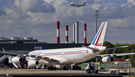F Rajb France Air Force Airbus A340 200 At Paris Charles De