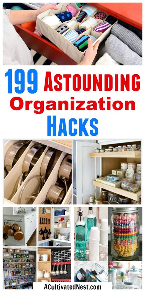 See more ideas about organization, organization hacks, pinterest group boards. 199 Home Organization Hacks You Need to Try Today ...