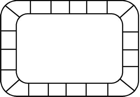 Blankgameboardtemplate Board Game Template Printable Board Games
