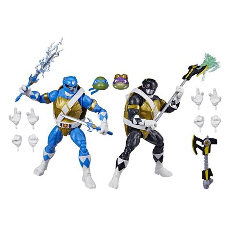 power rangers x teenage mutant ninja turtles lightning collection morphed donatello and morphed