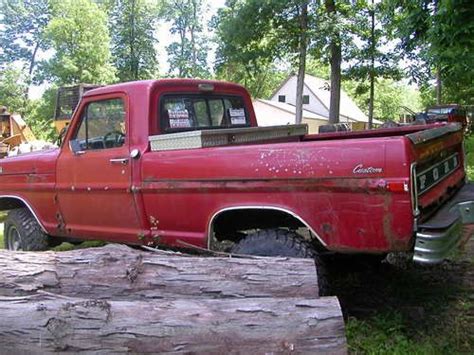 Find Used Ford 1972 F100 4x4 Short Bed 390 4 Speed Power Steering Power