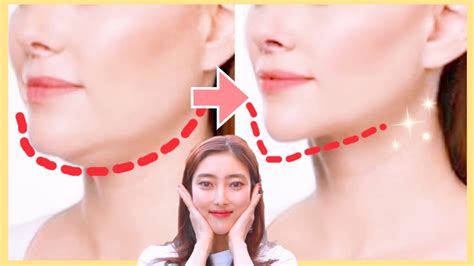 V Shaped Face Exercise Slim Down Your Face Get Smaller Face Youtube