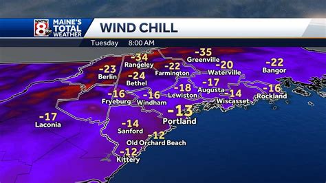 Dangerously Cold Temperatures To Hit Maine