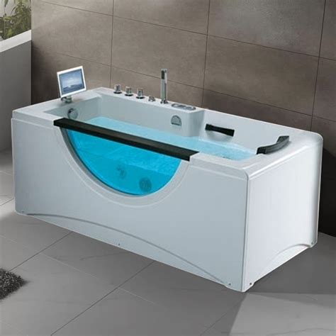 Empava 72 acrylic whirlpool bathtub 2 person hydromassage rectangular water jets alcove soaking spa double ended tub model 2021, 72 inch, white 5.0 out of 5 stars 1 1 offer from $1,999.99 Hydromassage Bathtub, Jet Whirlpool Bathtub