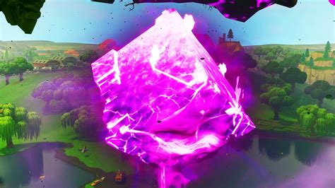 The Cube Is Exploding Live Fortnite Event Youtube