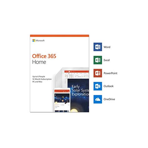 Microsoft Office 365 Home Up To 6 Users 1 Year Pc Mac Esdsoft Uk