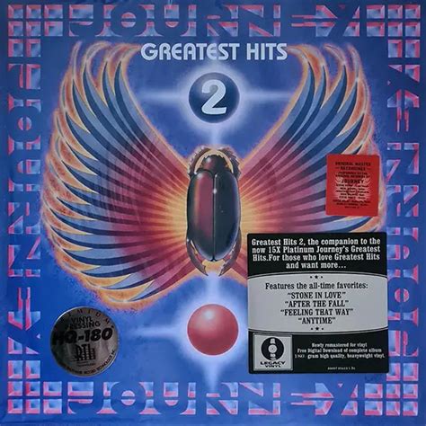 Journey Greatest Hits 2 2lp Buy Records Online Funky Duck Vinyl