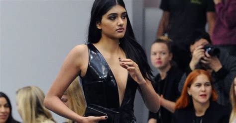Zayn Malik S Reported Girlfriend Neelam Gill Wore A Very Revealing Shiny Patent Leather Dress