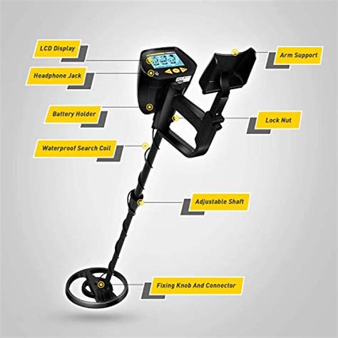 Intey Metal Detector With Waterproof Search Coil High Precision Sale