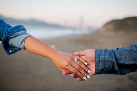 Royalty Free Engagement Ring Engagement Holding Hands Couple Pictures