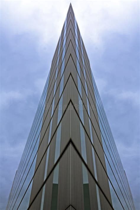 Futuristic Office Building Stock Photo Image Of City 15502236