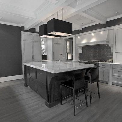 Glass kitchen cabinet doors lowes. Gray kitchen Ansley Park | Grey flooring, Grey hardwood ...