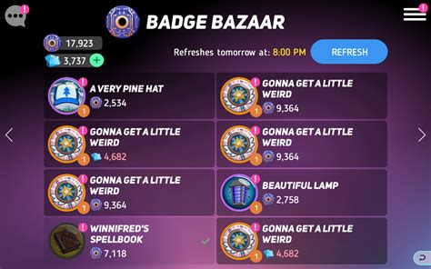 Badge Bazaar Repeated Sales Feedback Corner Disney Heroes Battle Mode