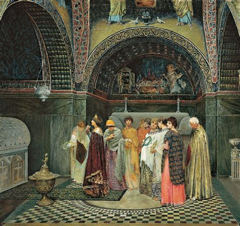 Vasily Sergeyevich Smirnov Morning Outing Of The Byzantine Empress To
