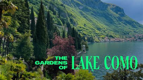 Gardens Of Lake Como Italy Walking Tour 4k Youtube