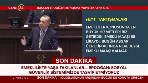 Cumhurbaşkanı Erdoğan Dan Eyt Tartışmalarına Yanıt Youtube
