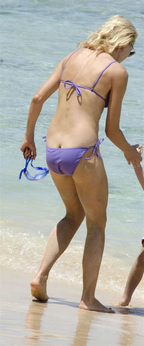 Naomi Watts In A Purple Bikini In Barbados GotCeleb